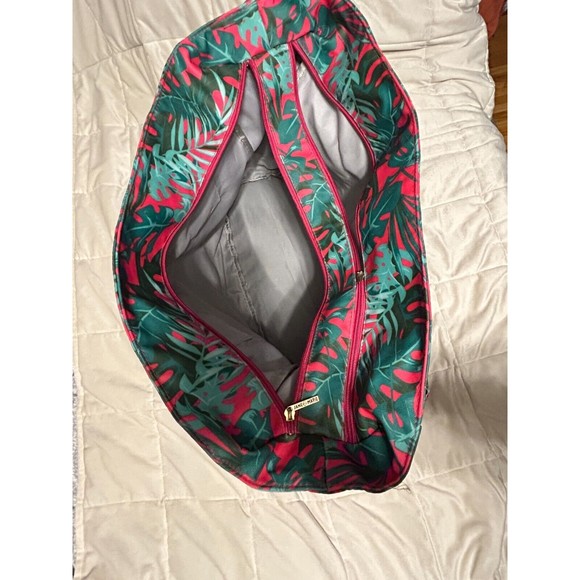 Jane Marie Picnic Beach Tote Bag Summer Nights Tropical Large Zipper Close Large - Picture 6 of 10